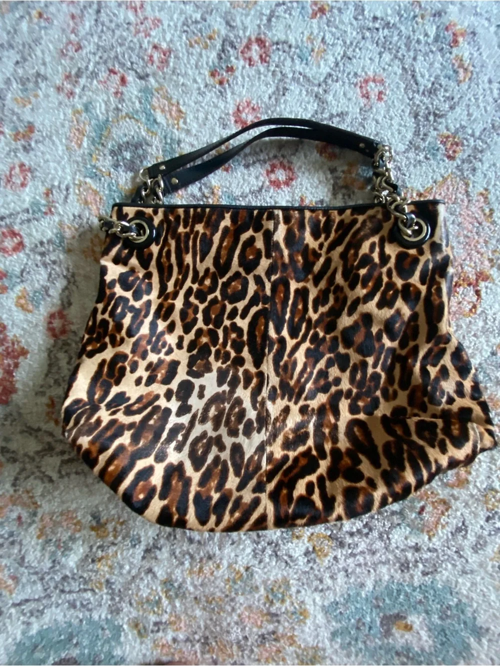 Kate Spade New York Streetcar Darya Leopard Print Calfhair tote bag